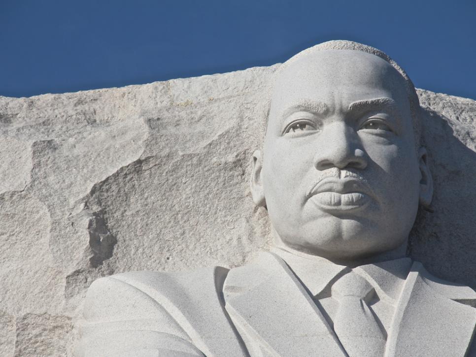 Patung Martin Luther King Jr, sumber Travel