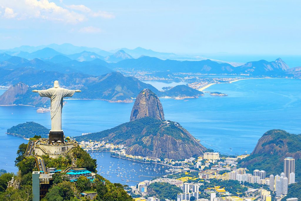 Christ The Redeemer, simbol negara Brazil. sumber: fodors.com