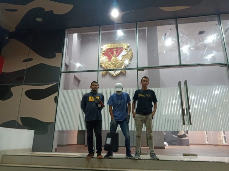 Hasil jadi logo rajawali kantor BIN, Sumber: doc pribadi