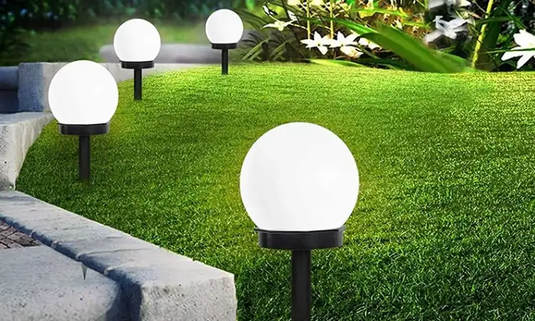Lampu taman bentuk bola, Sumber: alicdn.com