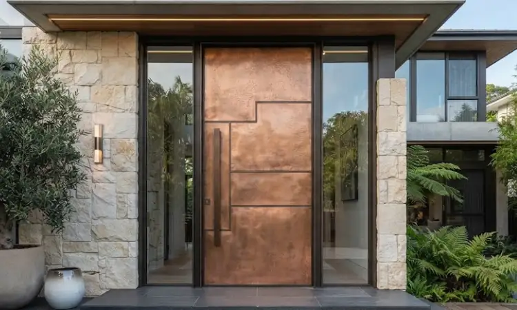 Pintu Minimalis Modern, Sumber: AI