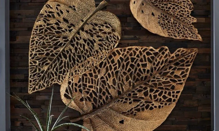 Dekorasi dari bahan tembaga, Sumber: shopdesigntap.com