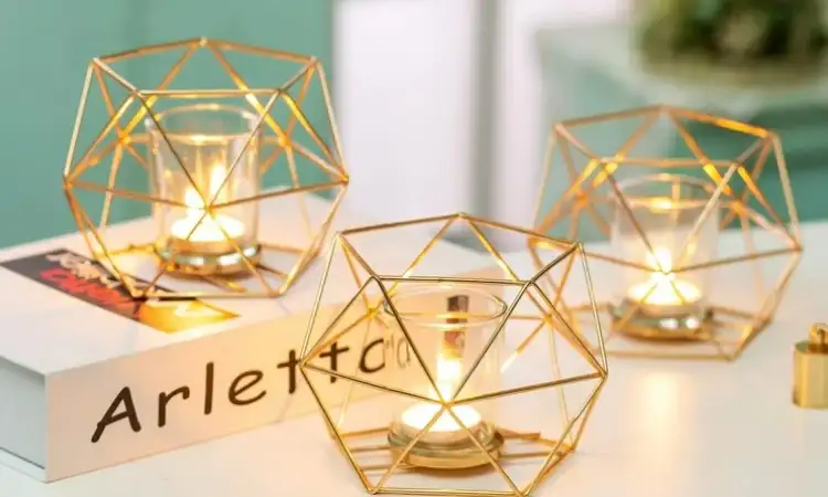 Wadah lilin geometris, Sumber: walmartimages.com