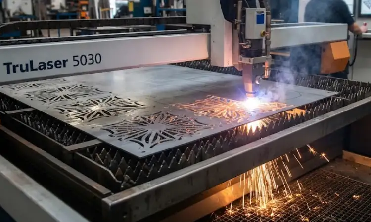 Mengenal Teknologi Laser Cutting Logam, Sumber: AI